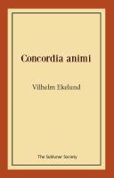 Concordia animi