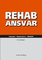 Rehabansvar : lagregler, kommentarer, rättsfall