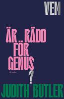 Vem &auml;r r&auml;dd f&ouml;r genus?