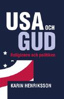 USA och GUD - Religionen och politiken