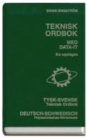 Teknisk ordbok : Tysk-svensk