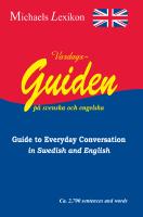 Vardagsguiden p&aring; svenska och engelska