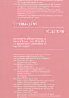 Eftertankens F&ouml;ljetong