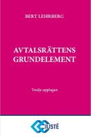 Avtalsr&auml;ttens grundelement