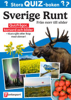 Stora Quizboken Sverige runt : fr&aring;n norr till s&ouml;der