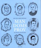 Mandomsprov - en antologi om manlighet