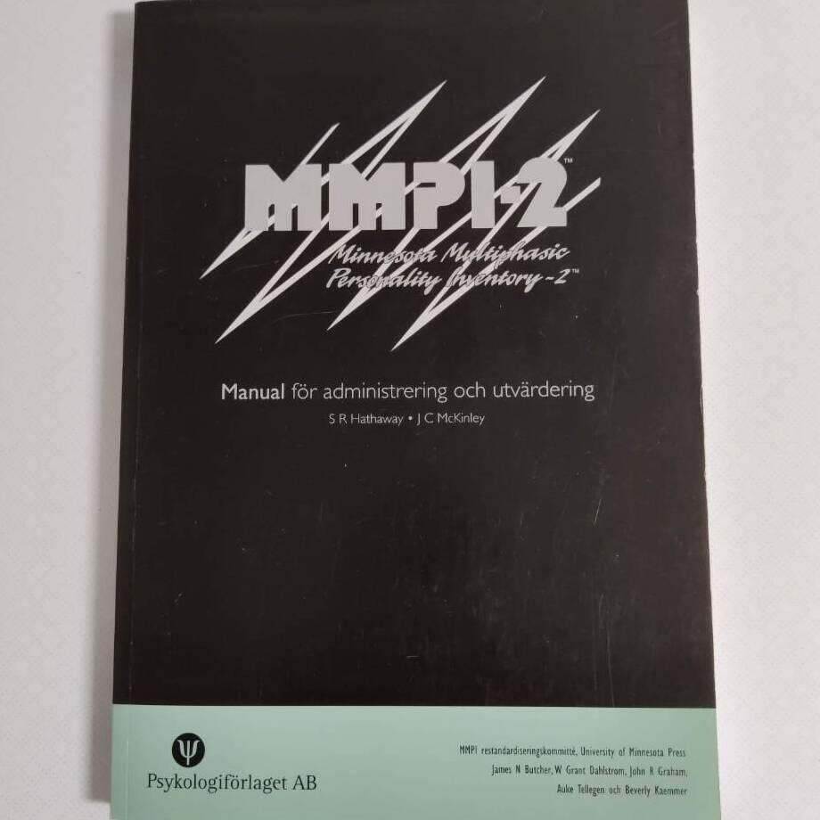 MMPI-2 : Minnesota multiphasic personality inventory-2 : manual f&ouml;r administrering och utv&auml;rdering