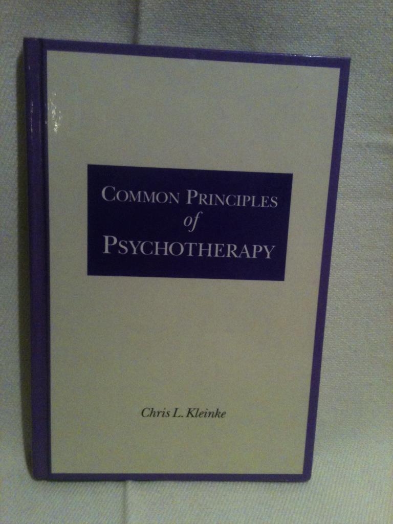 Common principles of psychotherapy