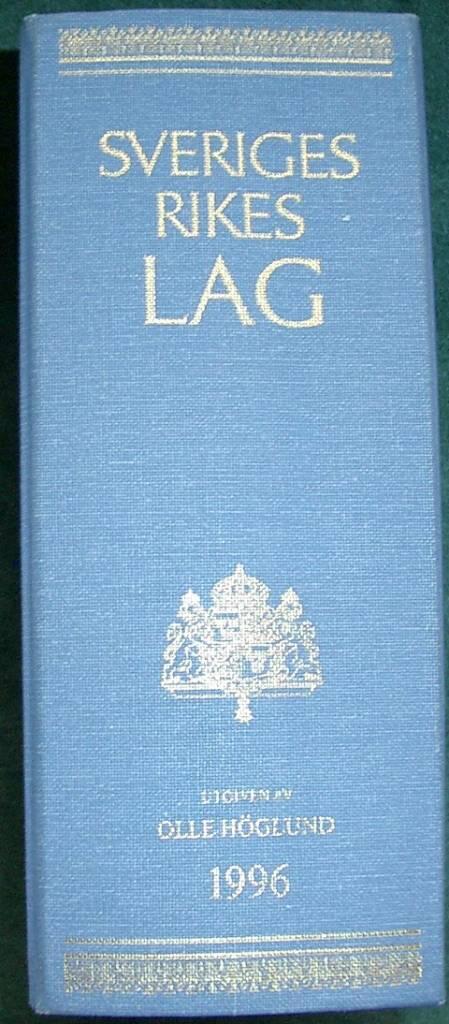 Sveriges rikes lag : gillad och antagen på riksdagen år 1734, stadfäst av Konungen den 23 januari 1736