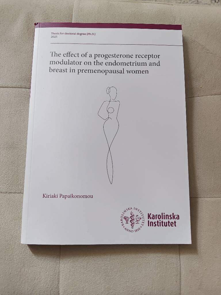 The effect of a progesterone receptor modulator on the endometrium and breast in premenopausal women