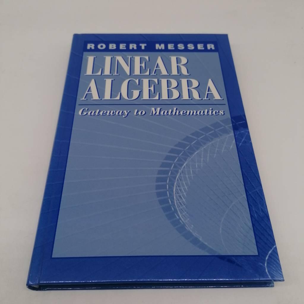 Linear algebra - gateway to mathematics