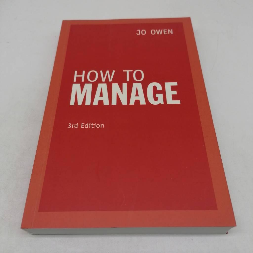 How To Manage