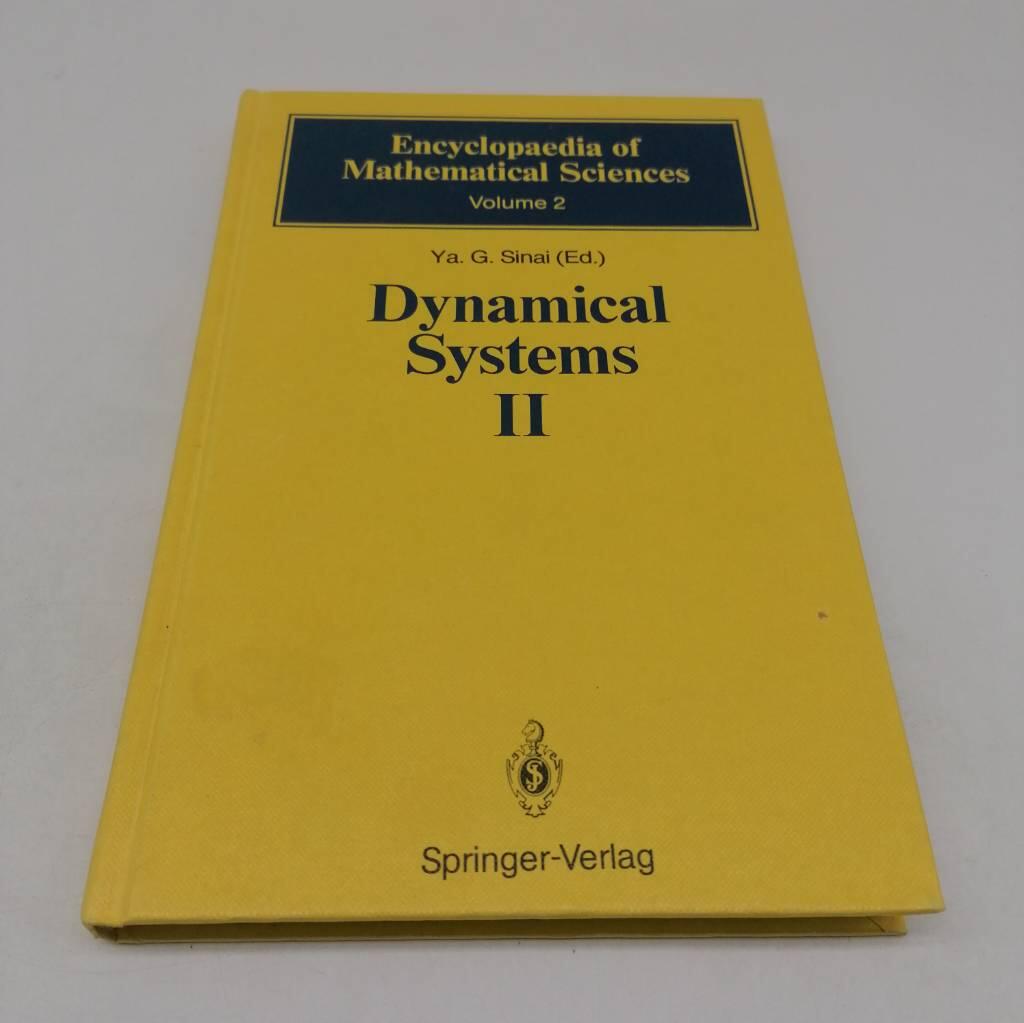 Encyclopaedia of mathematical sciences - Ergodic theory with applications to dynamical systems and statistical mechanics
