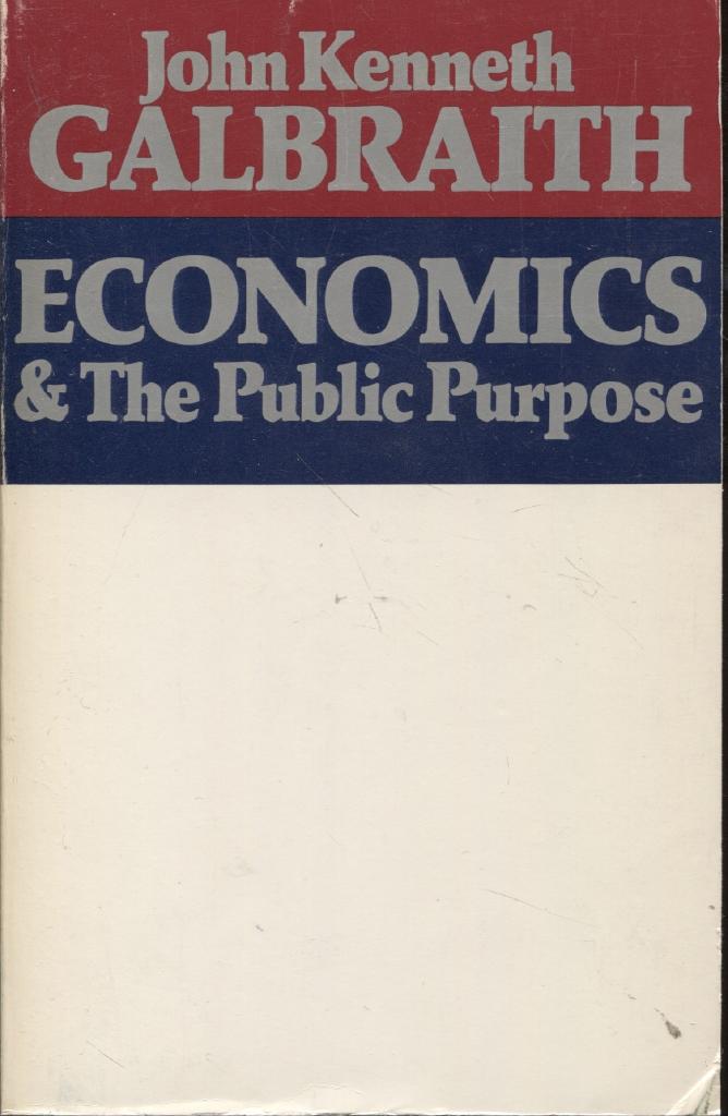 Economics and the public purpose