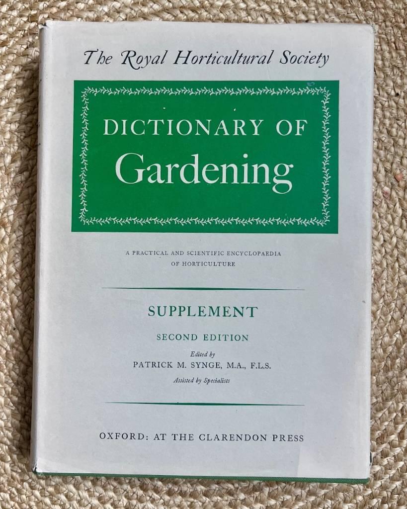 Supplement to the dictionary of gardening