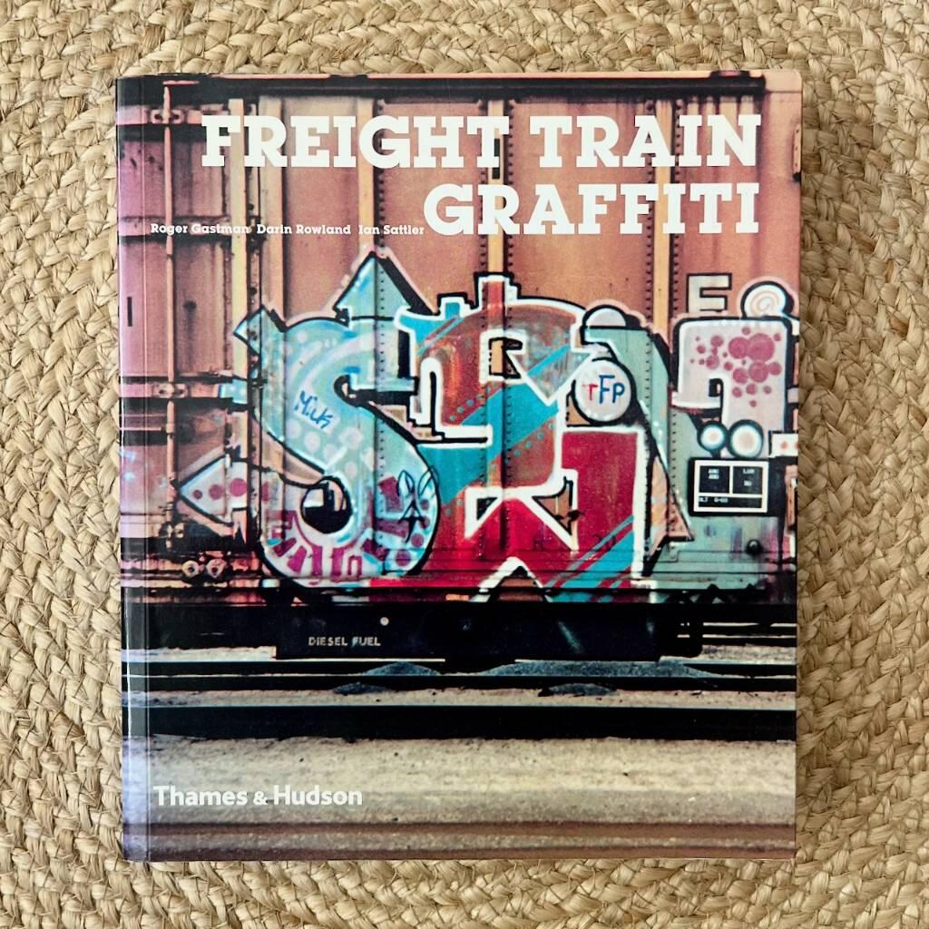 Freight train graffiti