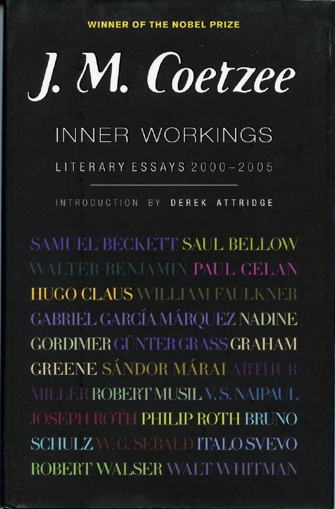 Inner workings : literary essays, 2000-2005