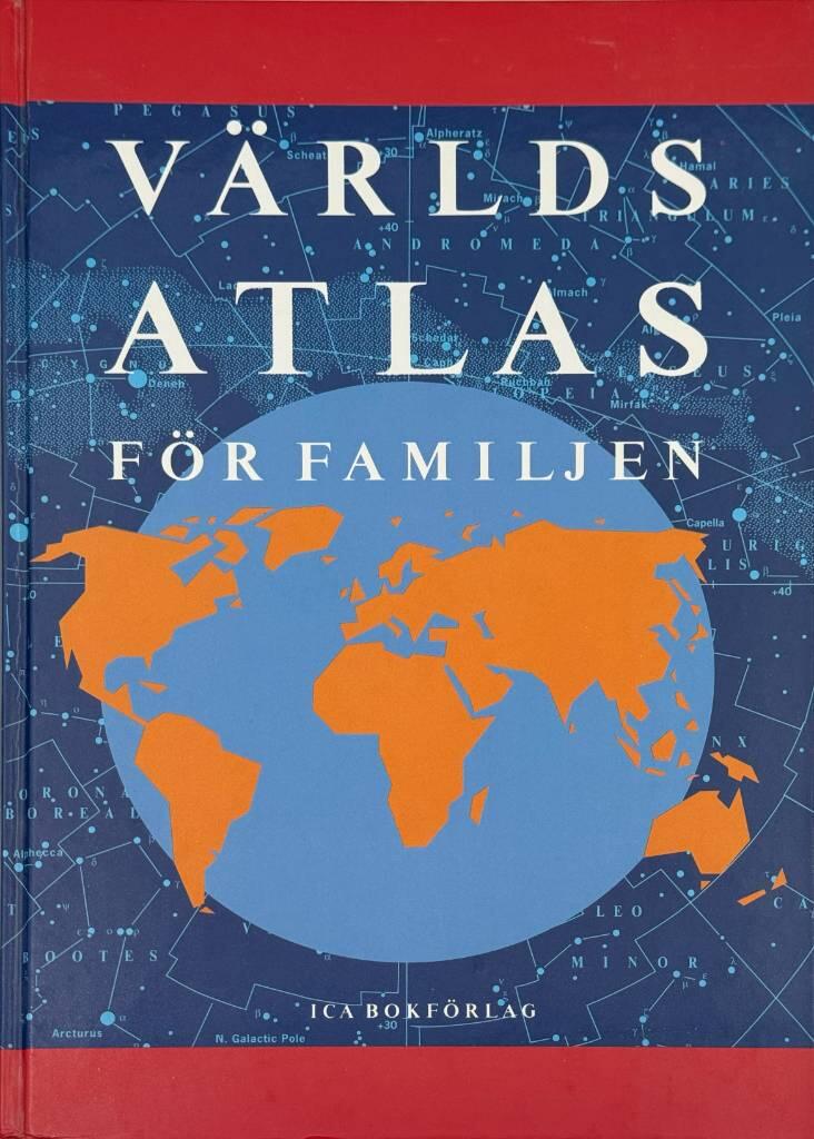 Världsatlas för familjen [Kartografiskt material]
