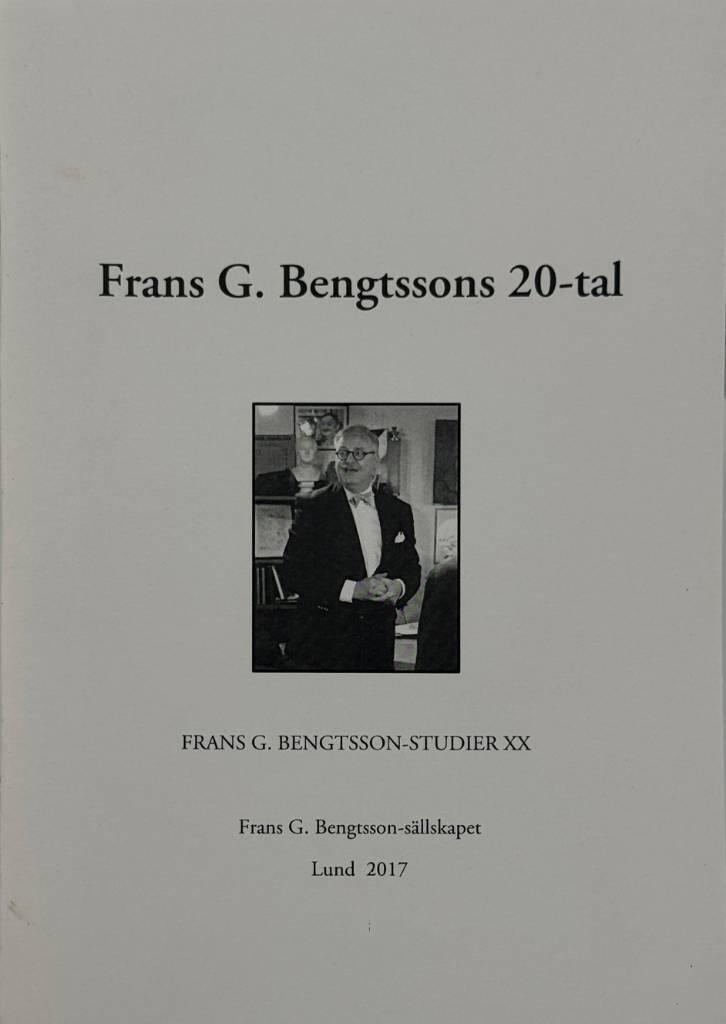 Frans G. Bengtsson-studier