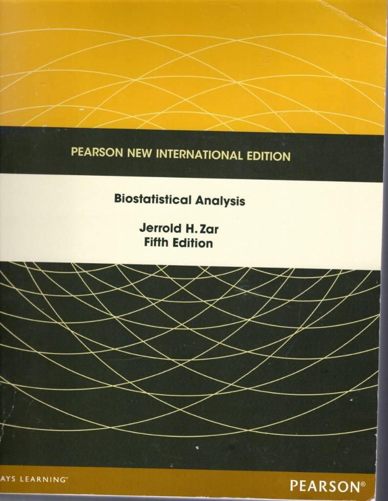 Biostatistical analysis