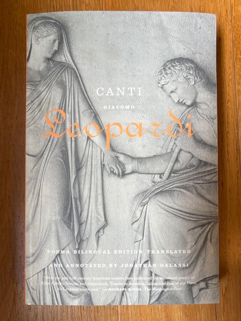 Canti - [Poems, bilingual edition]