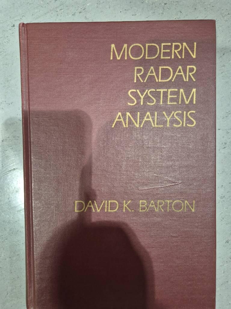 Modern radar system analysis