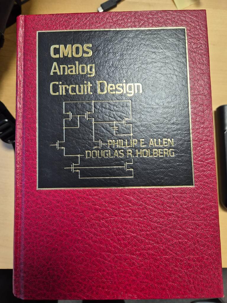 CMOS analog circuit design