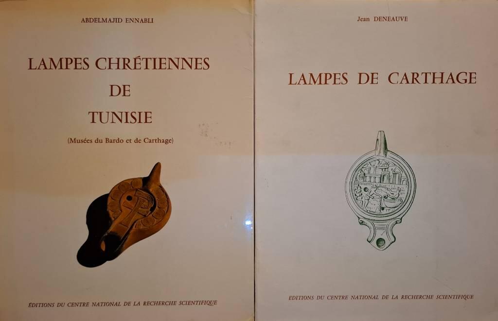 Lampes chrétiennes de Tunisie - (Musées du Bardo et de Carthage)