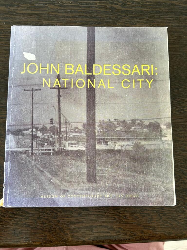 John Baldessari - national city : [exhibition, Museum of Contemporary Art, San Diego, from March 10 through June 30, 1996]