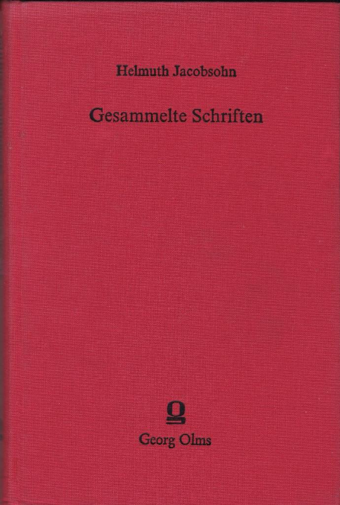Gesammelte Schriften