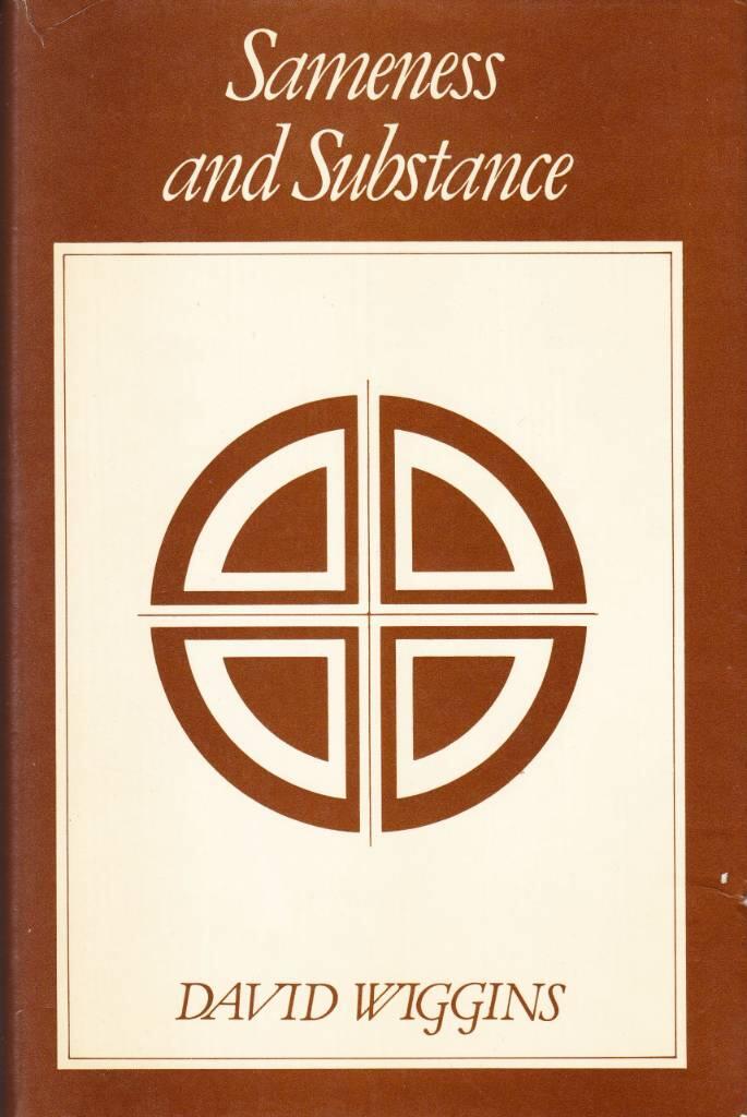 Sameness and substance