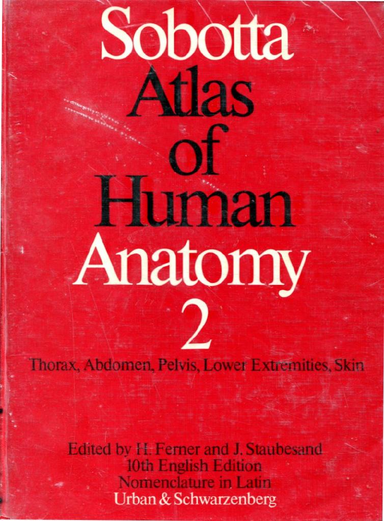 Sobotta Atlas of human anatomy