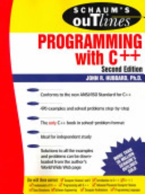Schaum's outline of theory and problems of programming with C++