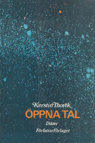 &Ouml;ppna tal : dikter