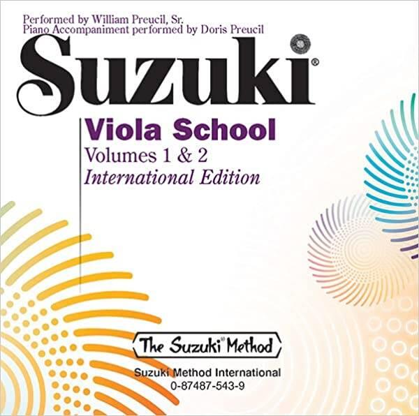 Suzuki viola cd 1&2