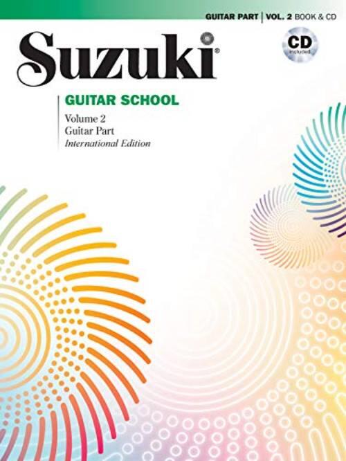 Suzuki Guitar school 2 bok/cd kombo
