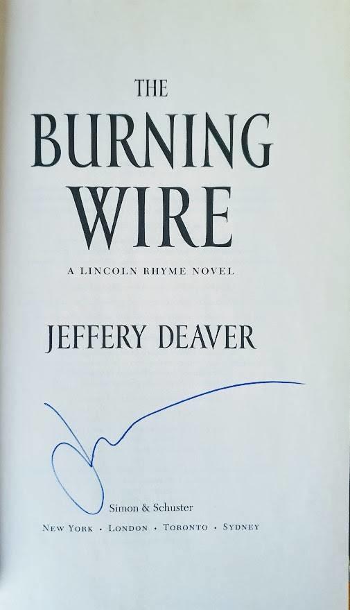 The burning wire