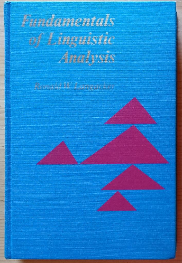 Fundamentals of linguistic analysis