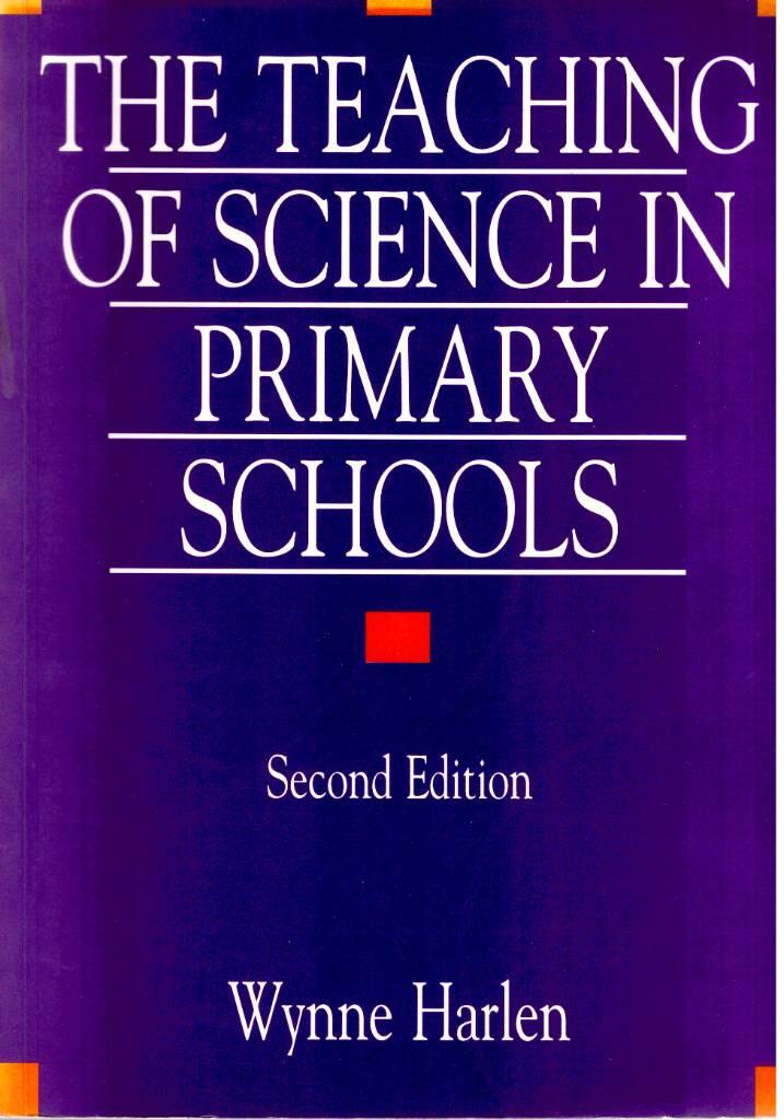 The teaching of science in primary schools