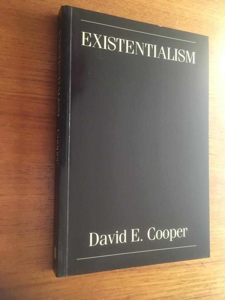 Existentialism : a reconstruction