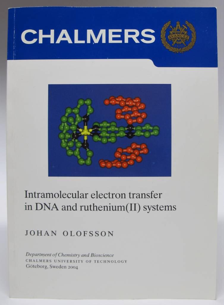 Intramolecular electron transfer in DNA and ruthenium(II) systems