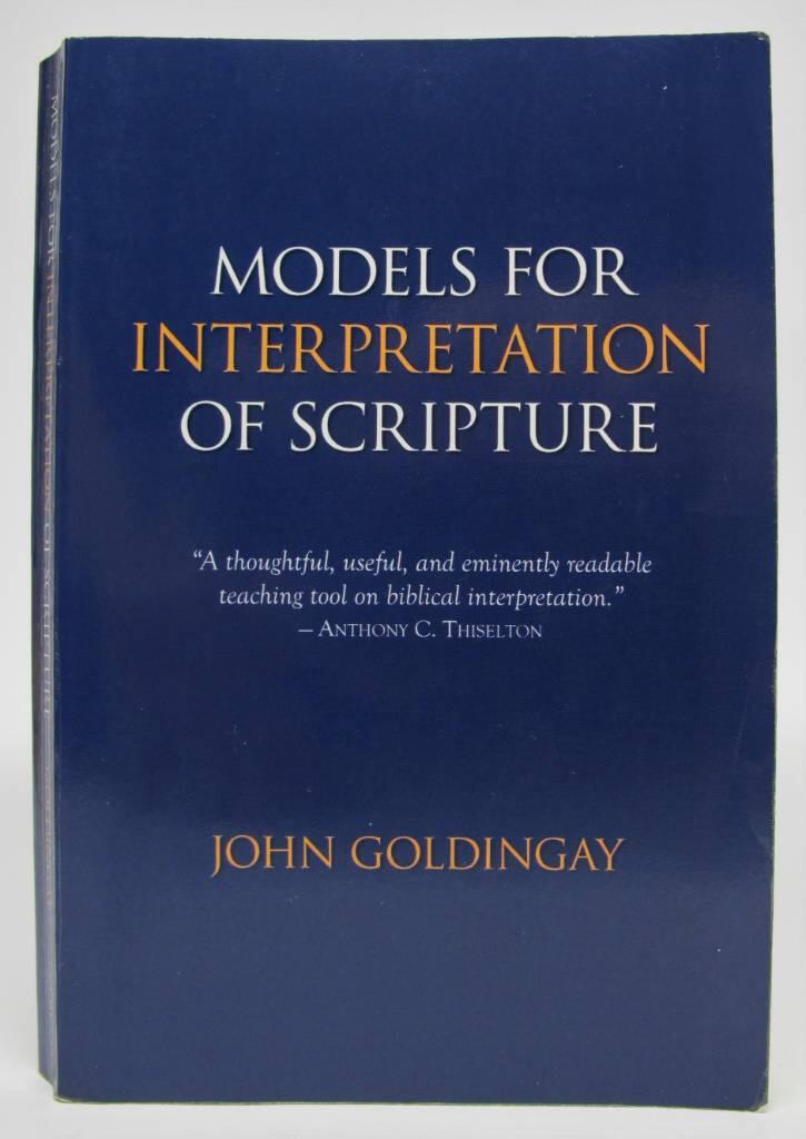 Models for interpretation of scripture