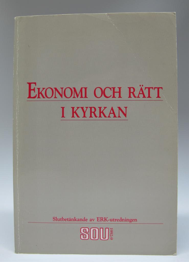 Ekonomi och r&auml;tt i kyrkan [Elektronisk resurs] : slutbet&auml;nkande