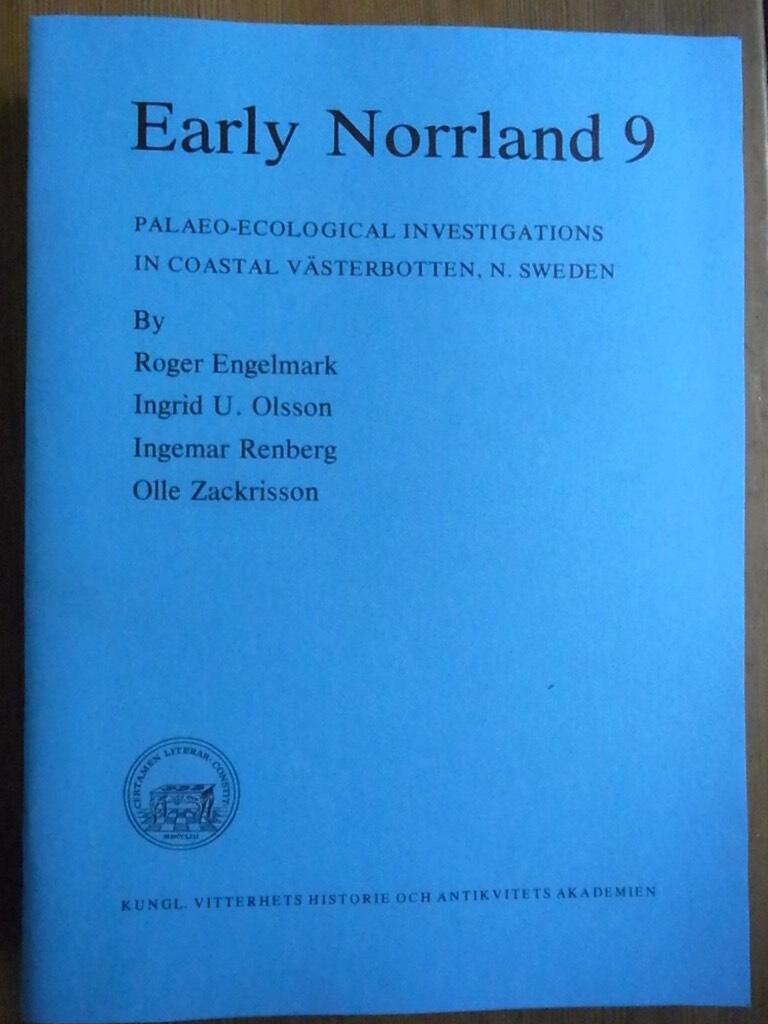 Palaeo-ecological investigations in coastal V&auml;sterbotten, n. Sweden