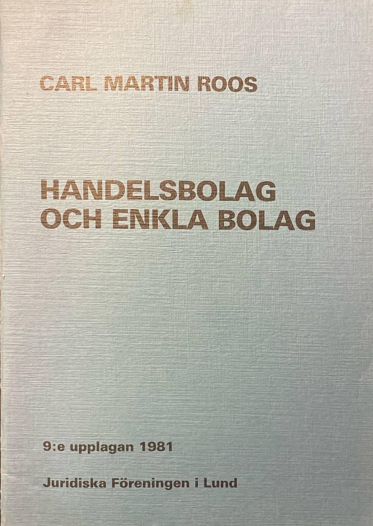 Handelsbolag och enkla bolag : kompendium