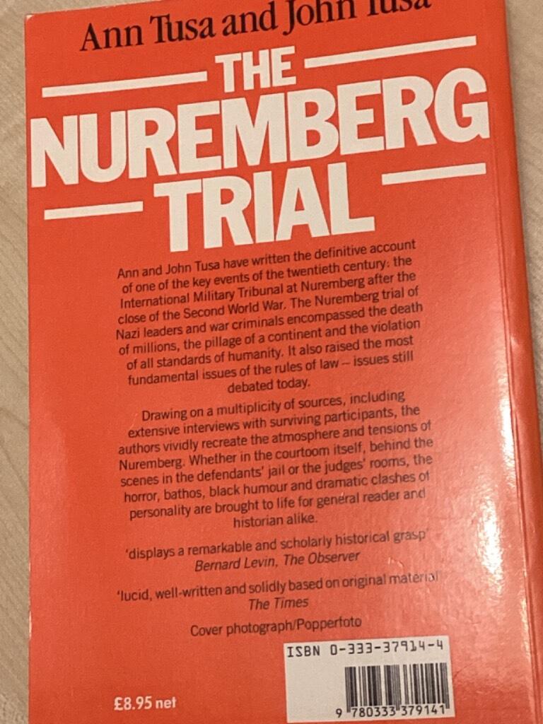 The Nuremberg trial