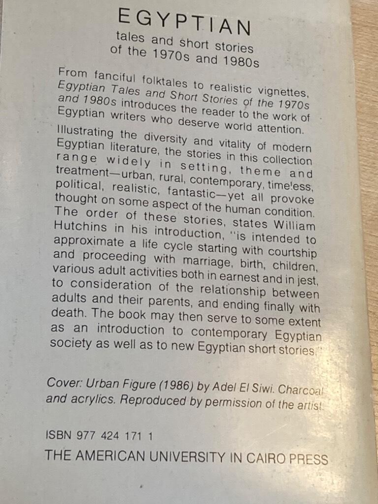 Egyptian tales and short stories of the 1970s and 1980s