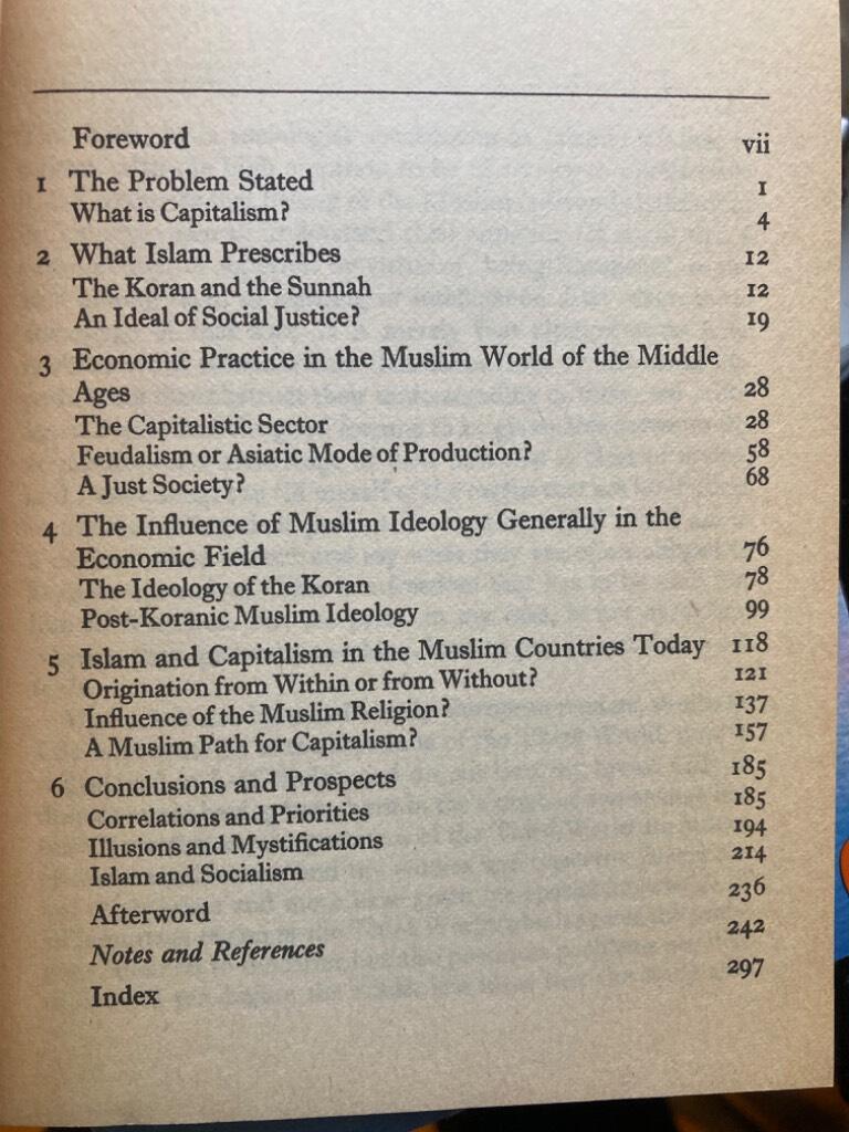 Islam and capitalism