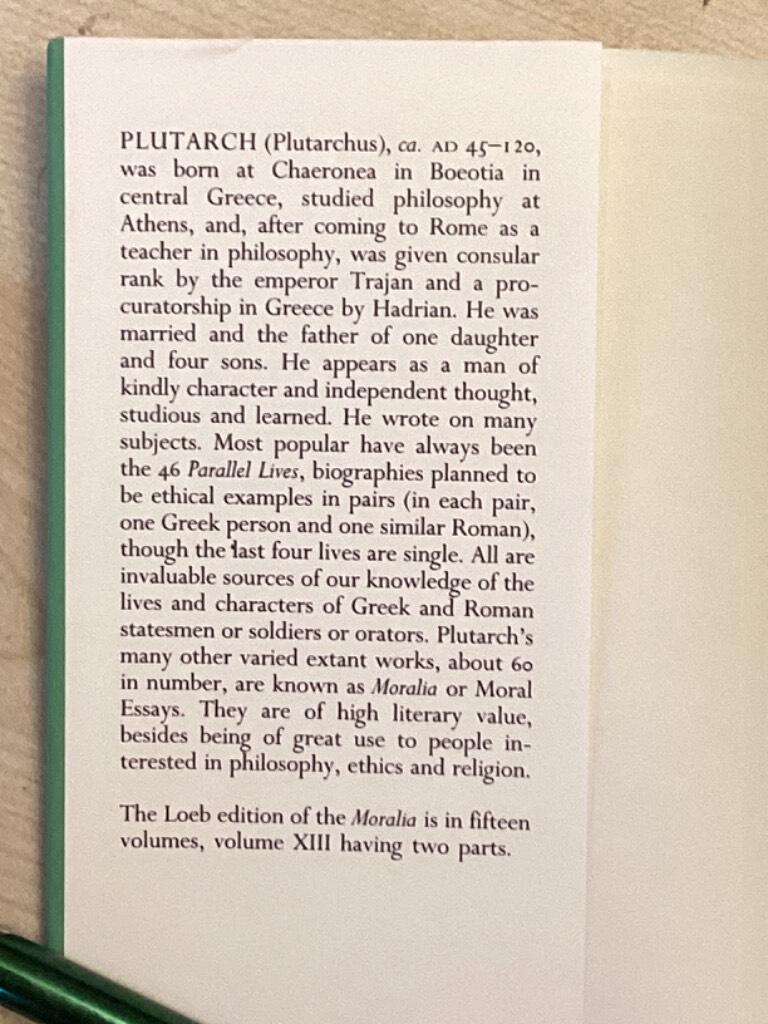 Plutarch's Moralia