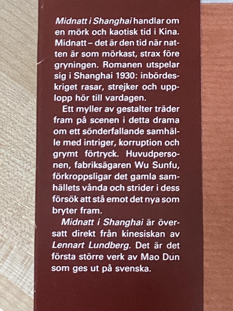Midnatt i Shanghai